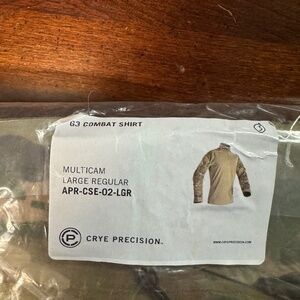 CRYE Precision G3 COmbat Shirt w/Tags! Large Reg